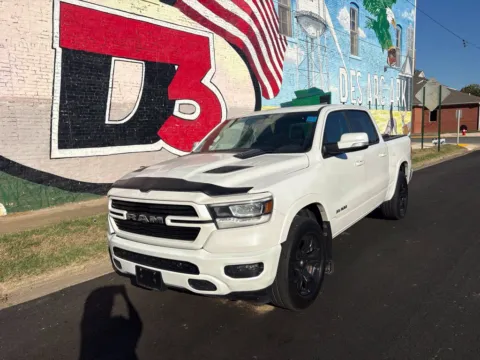 White 2019 Ram 1500 Laramie for sale in Des Arc, AR