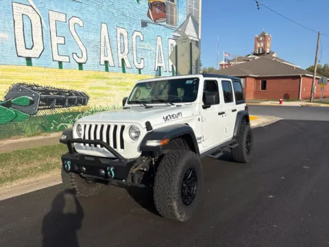 White 2020 Jeep Wrangler Unlimited Sport S for sale in Des Arc, AR