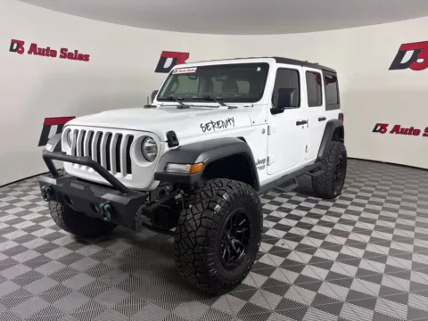 Photos of 2020 Jeep Wrangler Unlimited Sport S for sale in Des Arc, AR at D3 Auto Sales - Des Arc, AR
