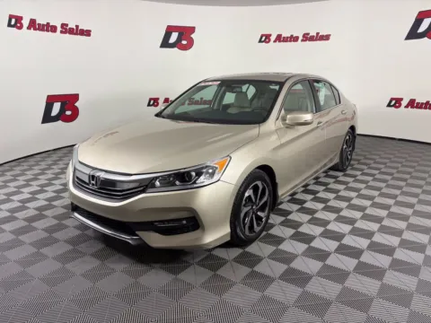 Beige 2017 Honda Accord EX-L for sale in Des Arc, AR