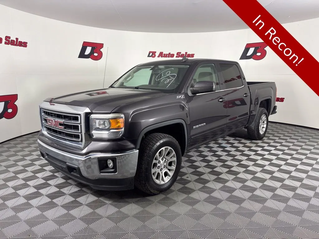 Gray 2015 GMC Sierra 1500 SLE for sale in Des Arc, AR
