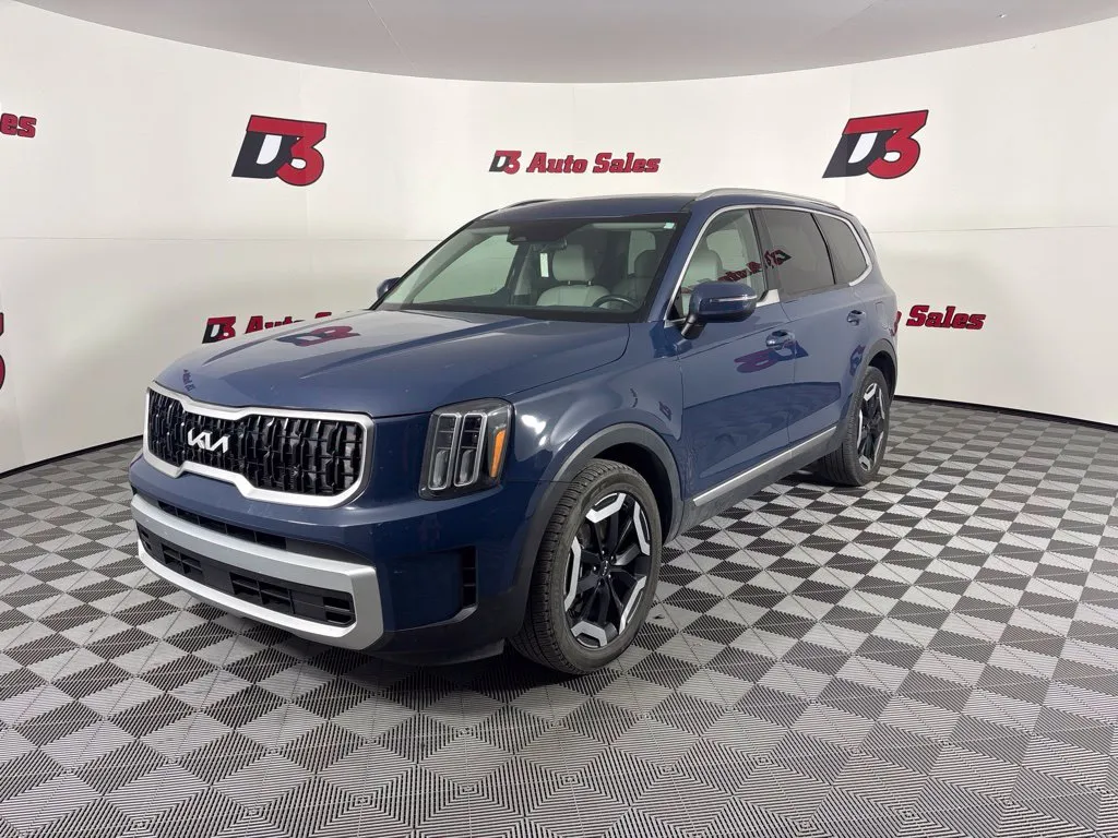 Blue 2024 Kia Telluride EX for sale in Des Arc, AR