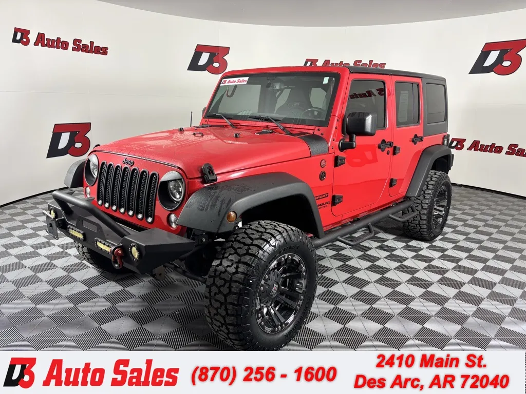 2015 Jeep Wrangler Unlimited Sport for sale in Des Arc, AR