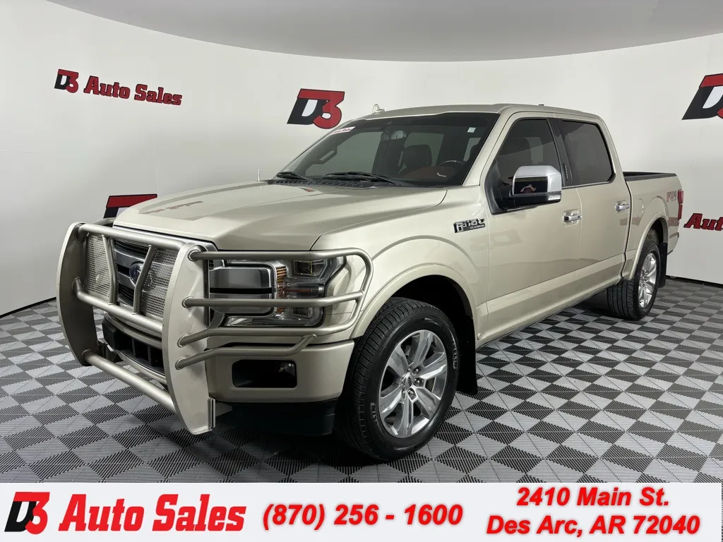 2018 Ford F-150 Platinum for sale in Des Arc, AR