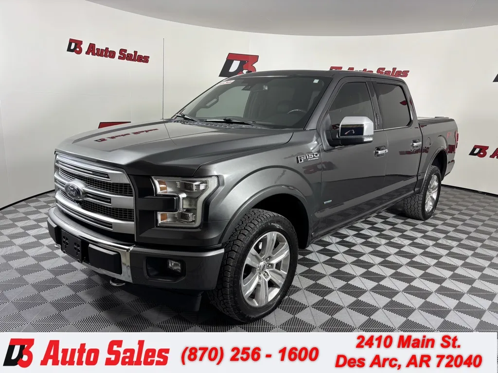 2017 Ford F-150 Platinum for sale in Des Arc, AR