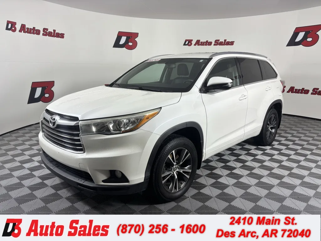 Used 2016 Toyota Highlander XLE V6 for sale in Des Arc, AR at D3 Auto ...