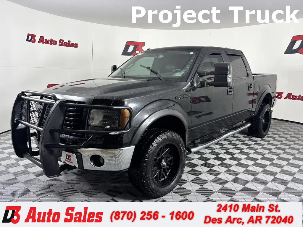 Black 2011 Ford F-150 XLT for sale in Des Arc, AR