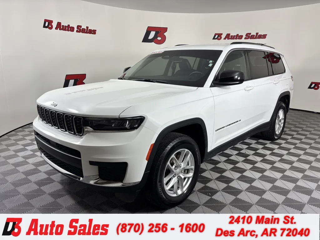 White 2022 Jeep Grand Cherokee L Laredo for sale in Des Arc, AR
