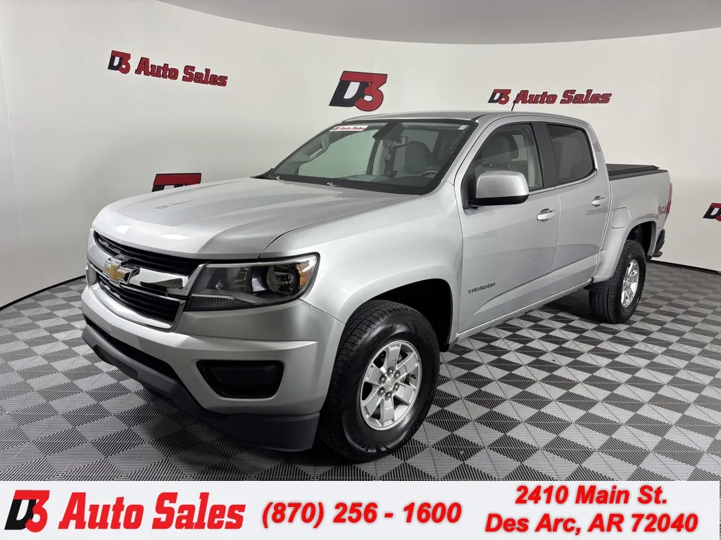 Silver 2016 Chevrolet Colorado Work Truck for sale in Des Arc, AR