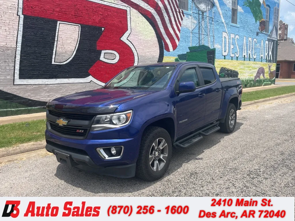 Blue 2016 Chevrolet Colorado Z71 for sale in Des Arc, AR