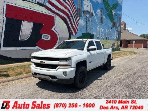 White 2018 Chevrolet Silverado 1500 LT for sale in Des Arc, AR