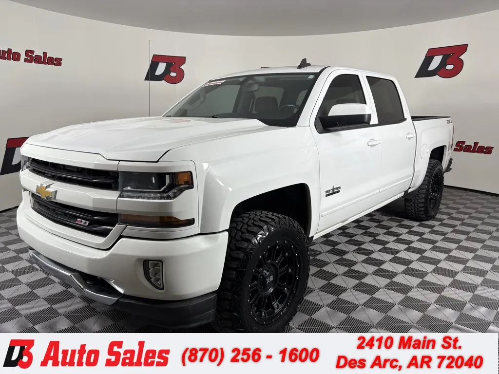 White 2018 Chevrolet Silverado 1500 LT for sale in Des Arc, AR
