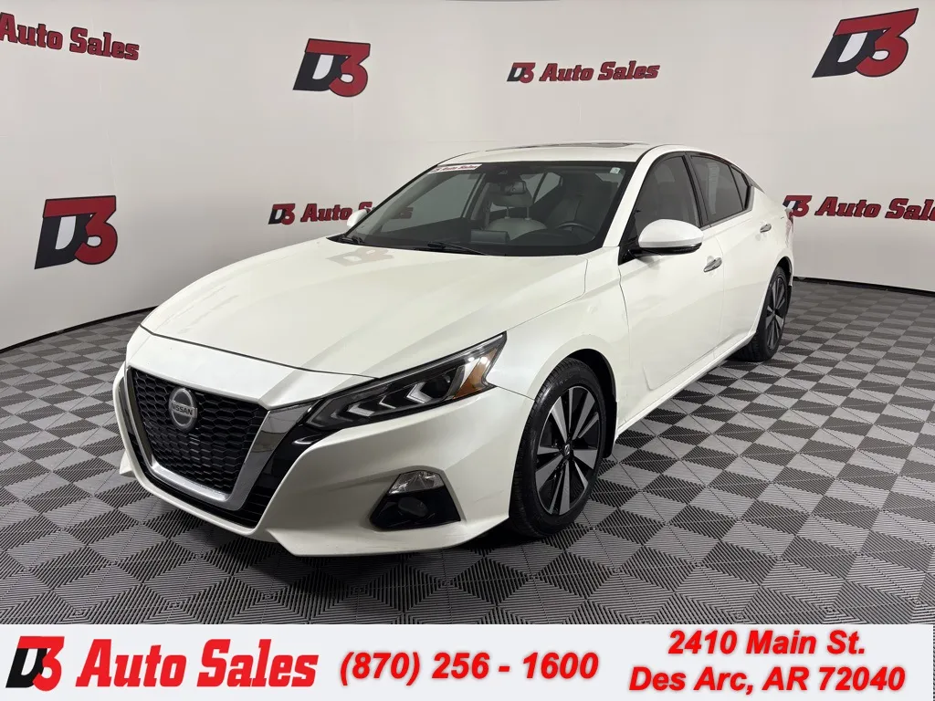 White 2021 Nissan Altima 2.5 SL for sale in Des Arc, AR