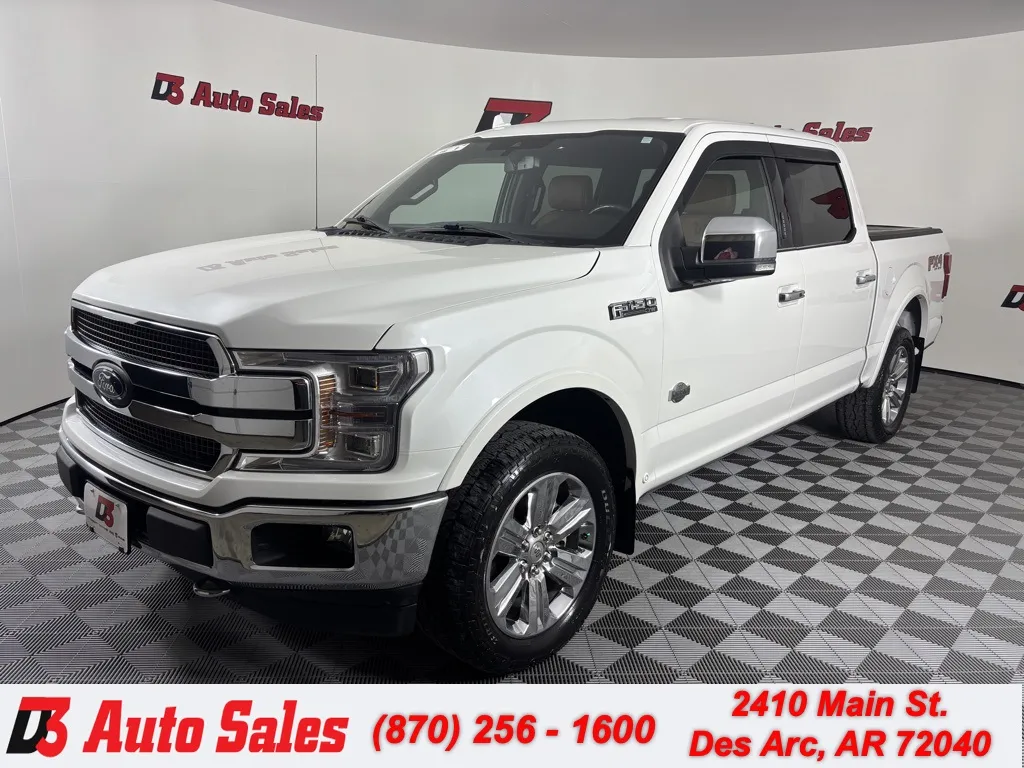 White 2020 Ford F-150 King Ranch for sale in Des Arc, AR