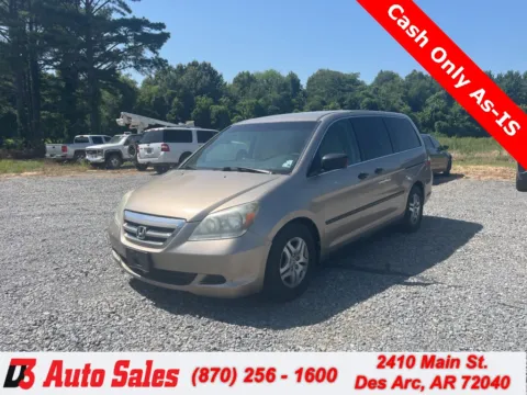 Silver 2007 Honda Odyssey LX for sale in Des Arc, AR