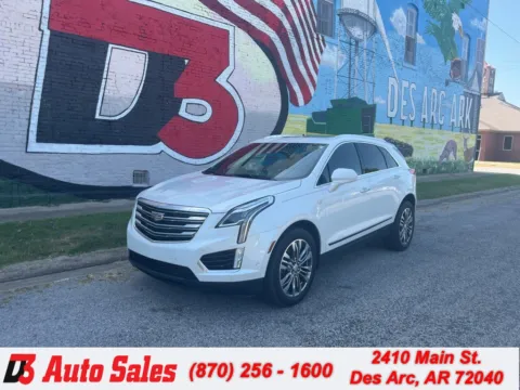 White 2018 Cadillac XT5 Premium Luxury for sale in Des Arc, AR