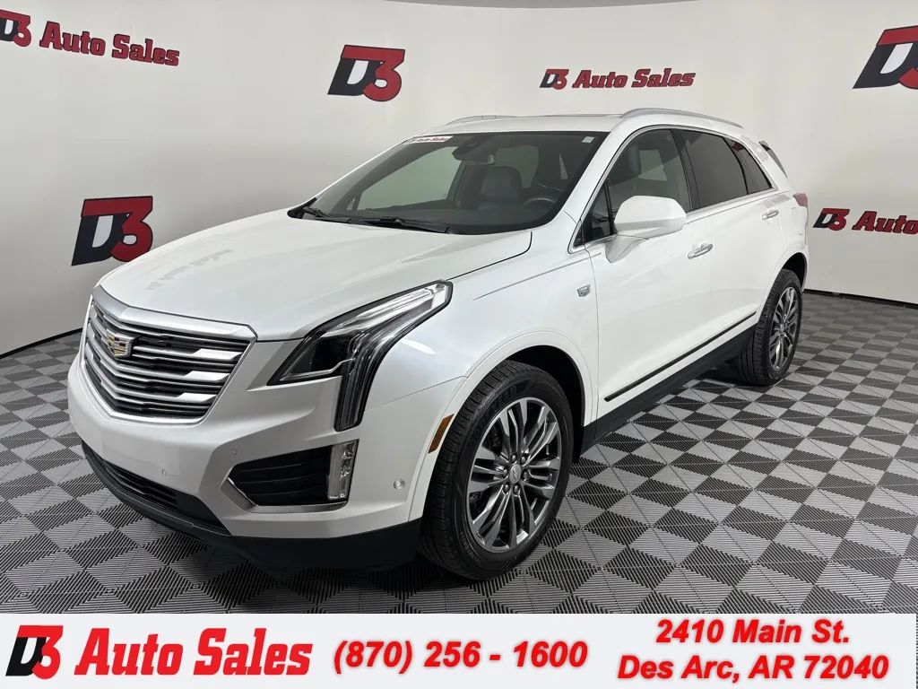White 2018 Cadillac XT5 Premium Luxury for sale in Des Arc, AR