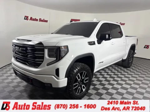 White 2023 GMC Sierra 1500 AT4 for sale in Des Arc, AR