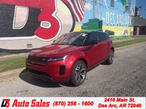 Red 2020 Land Rover Range Rover Evoque SE for sale in Des Arc, AR