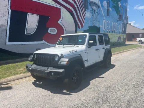 Photos of 2020 Jeep Wrangler Unlimited Willys for sale in Des Arc, AR at D3 Auto Sales - Des Arc, AR