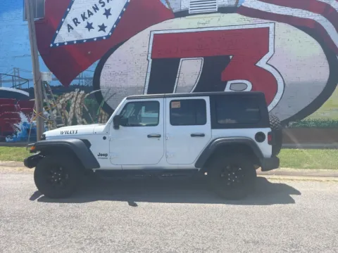Another view of 2020 Jeep Wrangler Unlimited Willys for sale in Des Arc, AR at D3 Auto Sales - Des Arc, AR