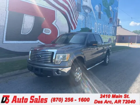 Black 2010 Ford F-150 for sale in Des Arc, AR