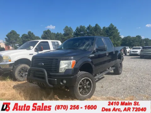 Black 2014 Ford F-150 STX for sale in Des Arc, AR
