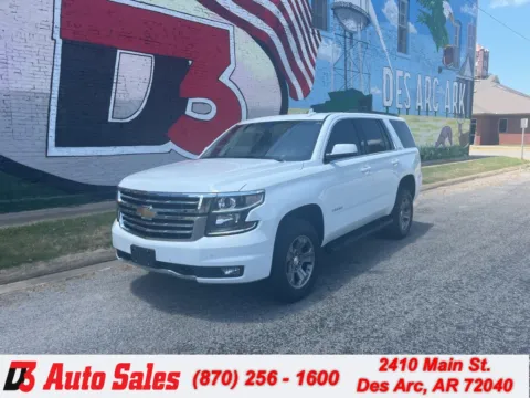 White 2018 Chevrolet Tahoe LT for sale in Des Arc, AR