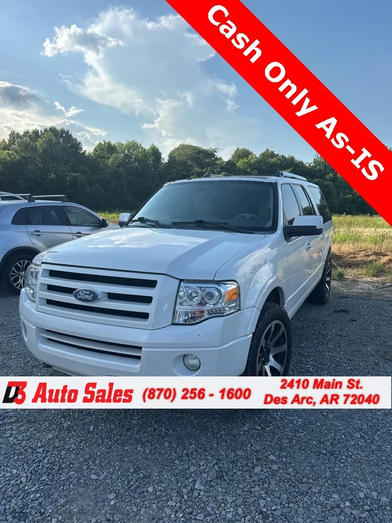 Black 2010 Ford Expedition EL Limited for sale in Des Arc, AR