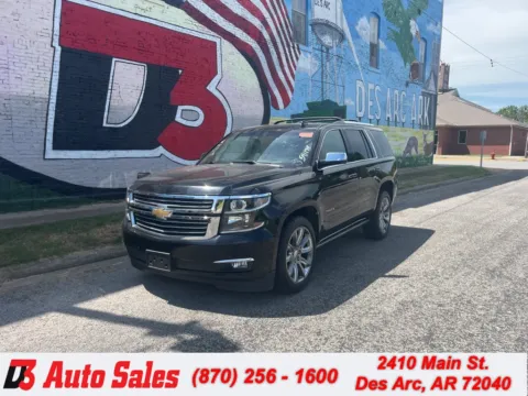 Black 2016 Chevrolet Tahoe LTZ for sale in Des Arc, AR