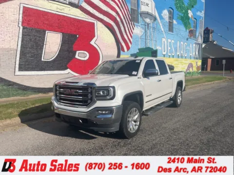 White 2018 GMC Sierra 1500 SLT for sale in Des Arc, AR