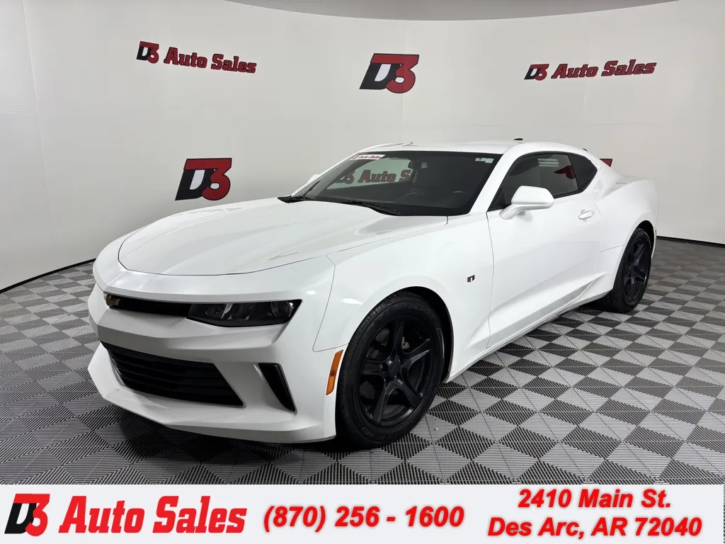 White 2016 Chevrolet Camaro 1LT for sale in Des Arc, AR