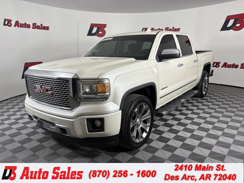 White 2015 GMC Sierra 1500 Denali for sale in Des Arc, AR