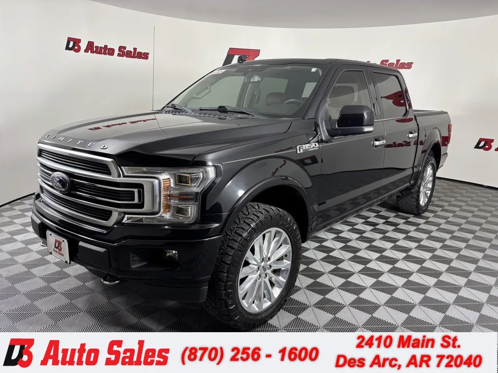 Black 2019 Ford F-150 Limited for sale in Des Arc, AR