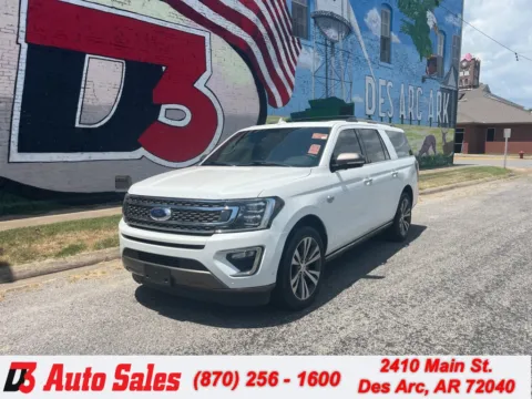 White 2020 Ford Expedition Max King Ranch for sale in Des Arc, AR
