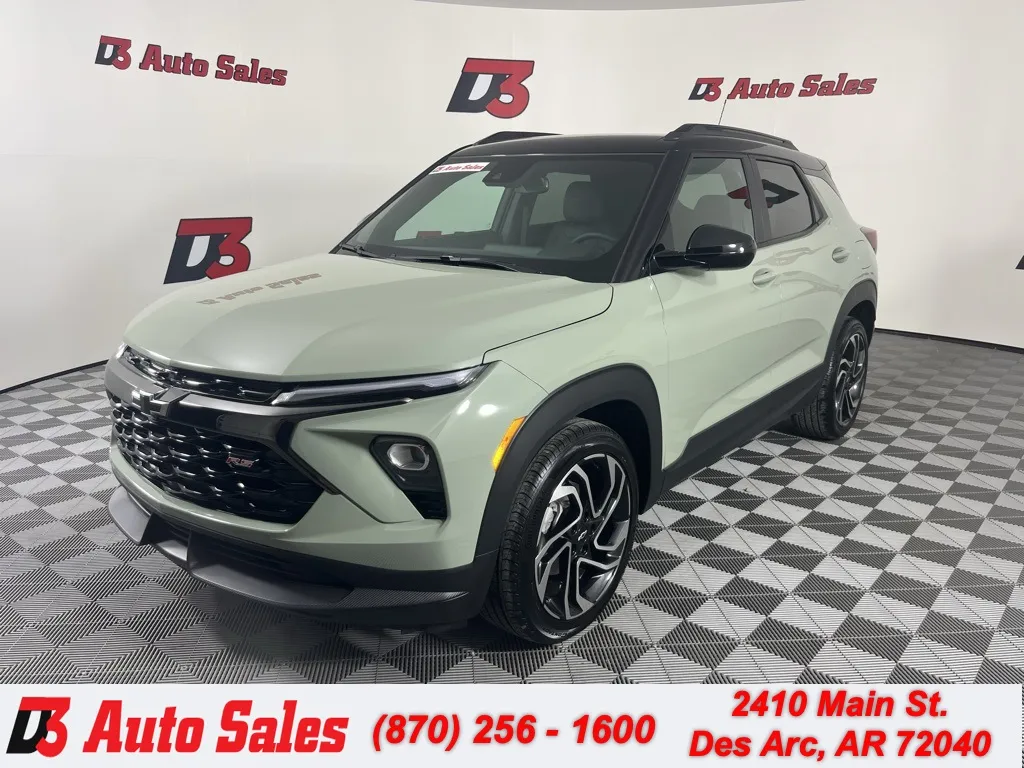 Green 2024 Chevrolet TrailBlazer RS for sale in Des Arc, AR