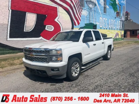 White 2014 Chevrolet Silverado 1500 LT for sale in Des Arc, AR