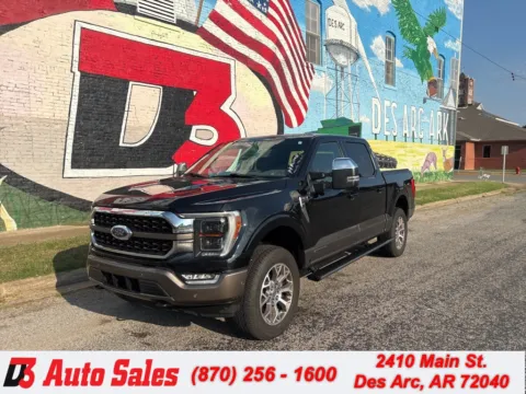 Black 2023 Ford F-150 King Ranch for sale in Des Arc, AR