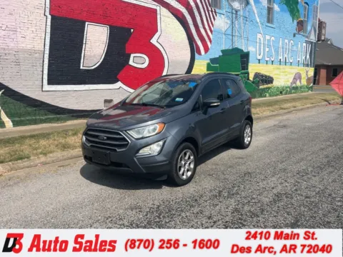 Gray 2018 Ford EcoSport SE for sale in Des Arc, AR