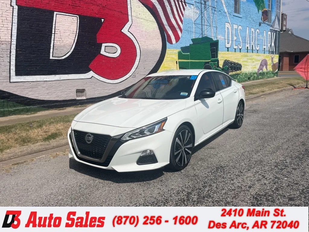 White 2020 Nissan Altima 2.5 SR for sale in Des Arc, AR