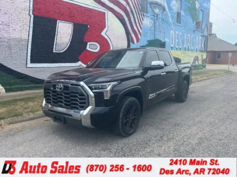Black 2023 Toyota Tundra 1794 for sale in Des Arc, AR