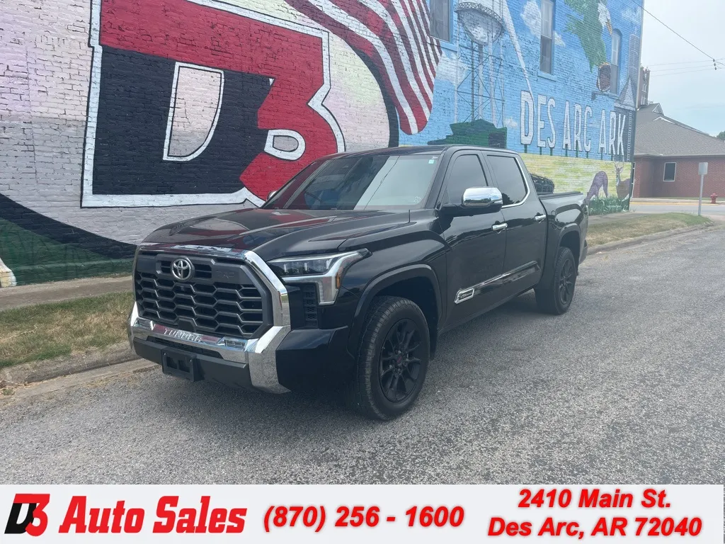 Black 2023 Toyota Tundra 1794 for sale in Des Arc, AR