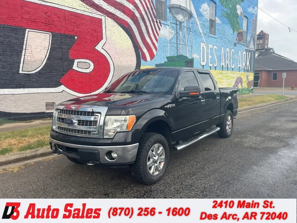 Black 2013 Ford F-150 XLT for sale in Des Arc, AR