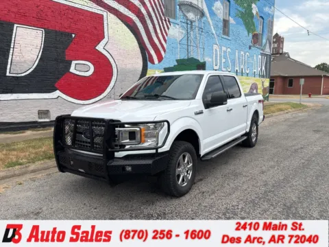 White 2018 Ford F-150 XLT for sale in Des Arc, AR