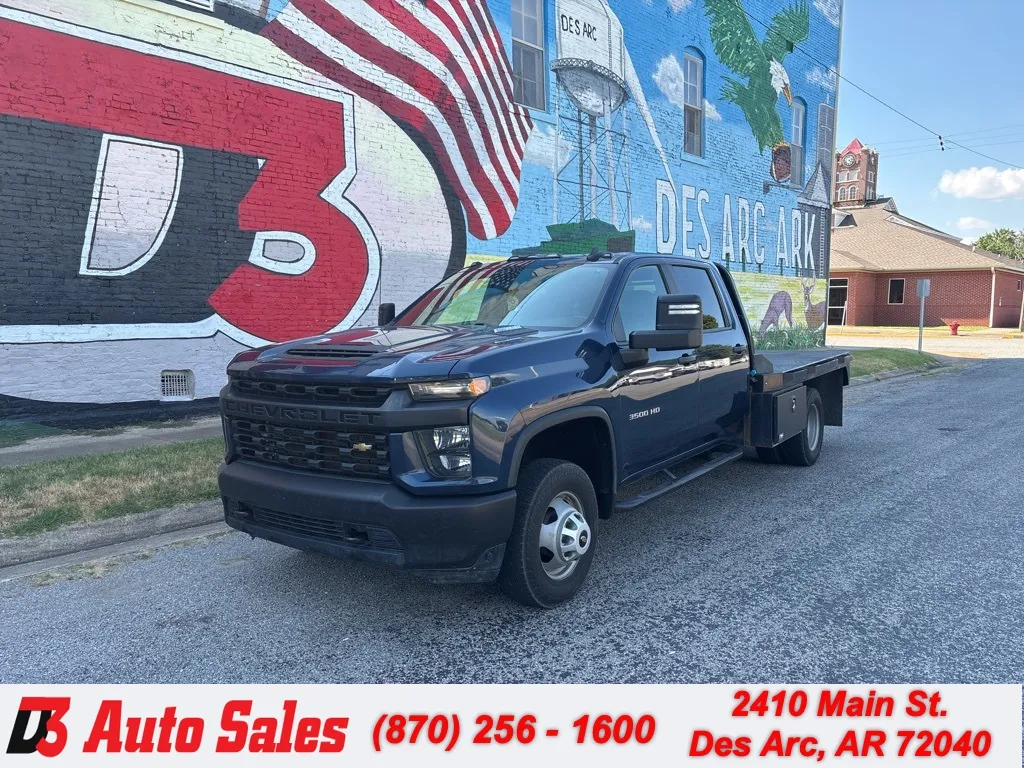 Blue 2022 Chevrolet Silverado 3500HD Work Truck for sale in Des Arc, AR