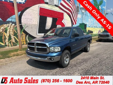 Blue 2004 Dodge Ram 1500 SLT for sale in Des Arc, AR