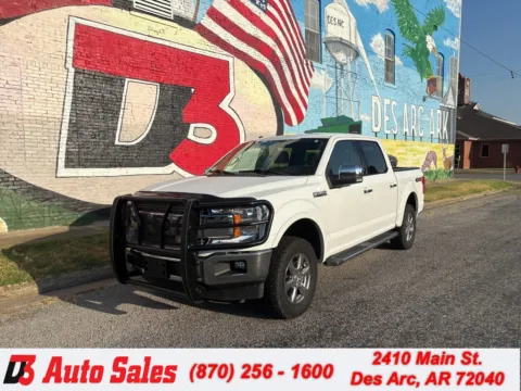 White 2018 Ford F-150 Lariat for sale in Des Arc, AR