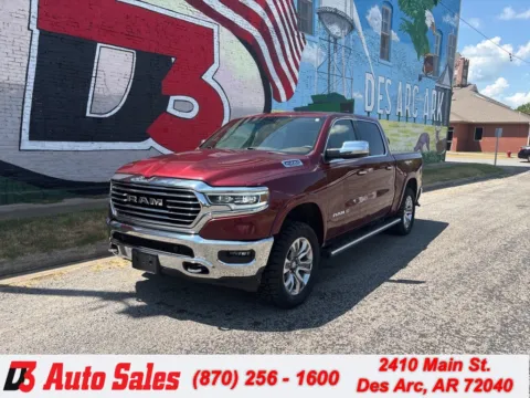 Red 2019 Ram 1500 Laramie Longhorn for sale in Des Arc, AR