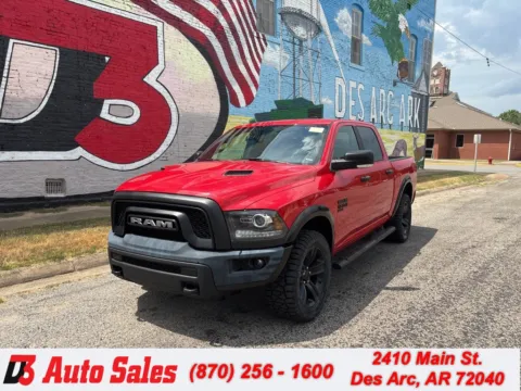 Red 2022 Ram 1500 Classic Warlock for sale in Des Arc, AR