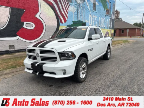 White 2017 Ram 1500 Sport for sale in Des Arc, AR
